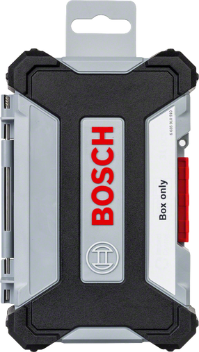 Instrumentu kaste Bosch Pro, 15.5 cm x 10 cm x 5.5 cm, caurspīdīga krās./melna krās.