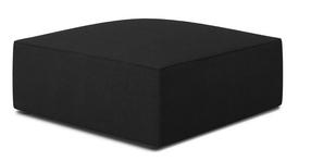 Pufas Micadoni Home Ruby Structured, juoda sp., 93 cm x 93 cm x 40 cm