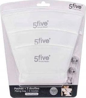 Konditorejas maisiņš 5five Simply Smart, 5 gab.