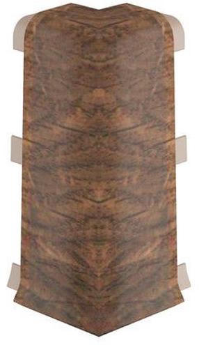 Наружный угол плинтуса Vox Esquero Skin 612, коричневый цв., 2 шт.