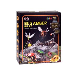 Archeologo rinkinys Bug Amber, įvairių spalvų