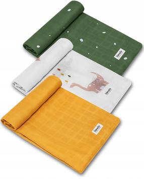 Пеленки Lionelo Little One, 70 см x 70 см, 3 шт.