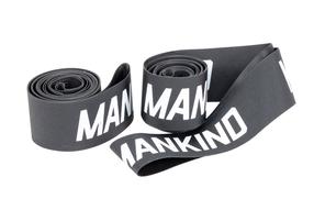 Запасные части для велосипедов Mankind, винил, белый цв./черный цв.