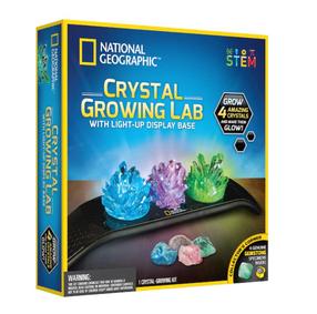 Kritālu audzēšanas komplekts National Geographic Crystal Growing Lab, daudzkrāsaina