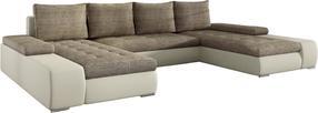 Kampinė sofa Marino Berlin 03, Soft 33, šviesiai ruda sp., 200 x 363 cm x 88 cm