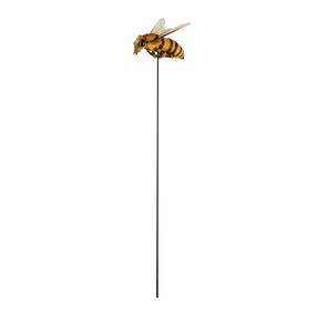 Sodo dekoracija "Bitė" 37000552, 6.9 cm x 8.4 cm x 78.4 cm, ruda sp./geltona sp.