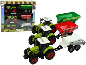 Mängutraktor Lean Toys A Farmers Tale 9952, roheline v.