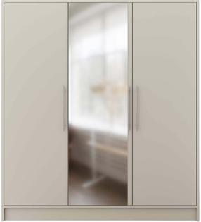 Spinta Alarica With Mirror, kašmyro sp., 60 cm x 180 cm x 200 cm, su veidrodžiu