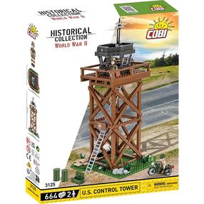 Konstruktor Cobi Historical Collection US Control Tower 3125, 664 tk, mitmevärviline