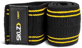 Jėgos diržas SKLZ Mini Band Light, 18 cm x 14.4 cm x 2.5 cm, juoda sp.