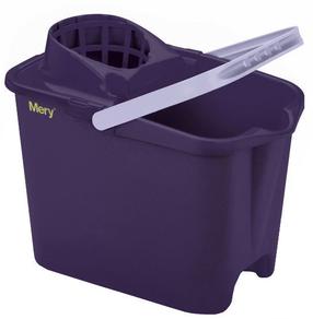 Grīdas mazgāšanas spainis Mery 05031539, 14 l, violeta krās.