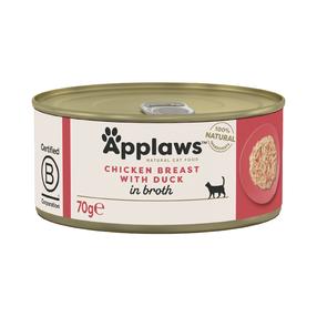 Mitrā kaķu barība Applaws, vistas gaļa/pīles gaļa, 0.07 kg