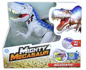 Rotaļlietu figūriņa, dinozaurs Mighty Megasaur Mega Hunter T-Rex, 30 cm, pelēka krās.