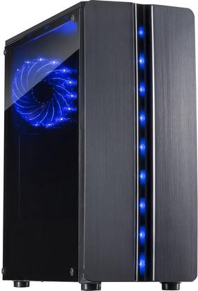Корпус компьютера Inter-Tech, черный цв.