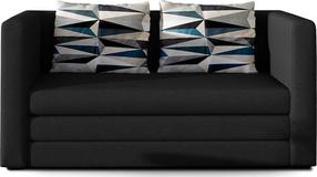 Sofa Neva Sawana 14, Lima 75, juoda sp., 70 x 132 cm x 65 cm