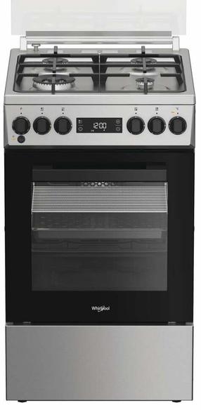 Dujinė viryklė su elektrine orkaite Whirlpool W5G8LMSWTX