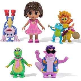 Figūriņu komplekts Spin Master Dora Fantastic Friends 6073738, 5 gab., daudzkrāsaina