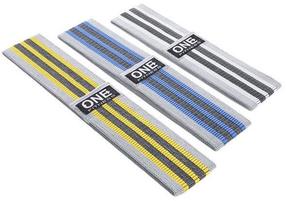 Fitnesa saite One Fitness Band Set, 43 cm x 80 cm, zila krās.