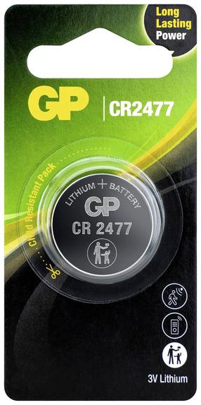 Baterijas GP GPPBL2477001, CR2477, 3 V