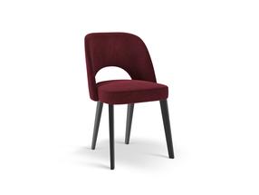 Ēdamistabas krēsls Cosmopolitan Design Bowe, matēts, bordo krās., 52 cm x 56 cm x 83 cm