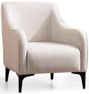 Krėslas Hanah Home Belissimo 560ARE1744, balta sp., 77 cm x 94 cm x 87 cm