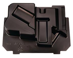 Įrankių dėžės įdėklas Makita Makpac, 38 cm x 28.5 cm x 10 cm, juoda sp.