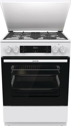 Dujinė viryklė su elektrine orkaite Gorenje GKS6C71WA
