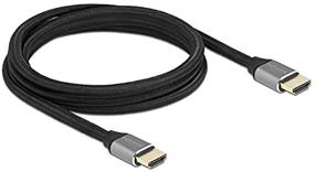 Kabelis Delock 83996 HDMI, HDMI, 2 m, pilka sp.