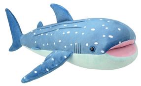 Плюшевая игрушка Wild Planet Whale Shark 53469, синий цв., 10 см