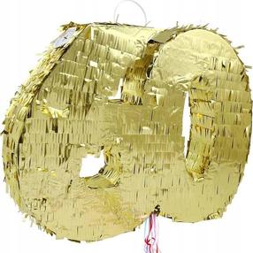 Dekorācija GoDan 60, zelta krās., 50 cm