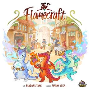Stalo žaidimas Cardboard Alchemy Flamecraft, EN