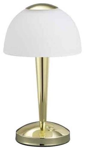 Galda stāvlampas Trio Ventura 529990103, LED, 4W, balta krās./zelta krās.