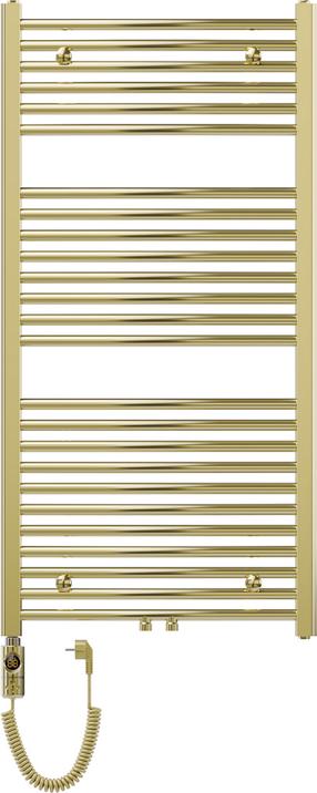 Elektriline rätikuradiator Mexen Ares, kuldne v., 60 cm x 120 cm, 600 W
