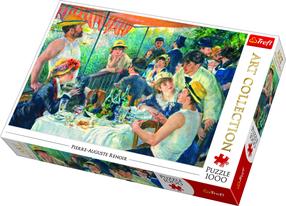 Dėlionė Trefl Art Collection Luncheon of the Boating Party 10499T, 68 cm x 48 cm, 1000 vnt., įvairių spalvų