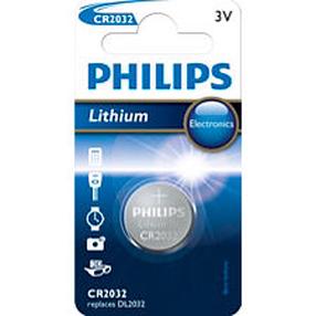 Elementai Philips, CR2032, 3 V