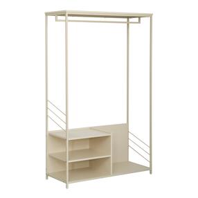 Pastatoma lentyna Home4you Dimitra, smėlio sp., 160 cm x 40 cm x 100 cm