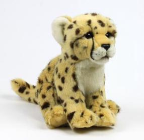 Pliušinis žaislas WWF Gepard 186899, ruda sp./smėlio sp., 23 cm