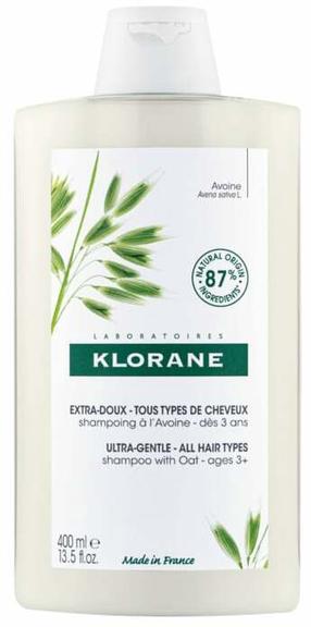 Šampūns Klorane Oat Milk, 400 ml