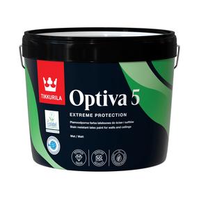 Krāsas pamatne Tikkurila Optiva 5, emulsija, matēts, 2.7 l