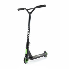 Skūteris Outliner Trickster Stunt SS-100-EL, melna krās./zaļa krās.