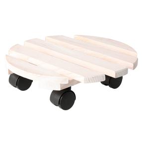Ziedu statīvs 4Living 601939, 30 cm, koks/polipropilēns (pp), koka krās.