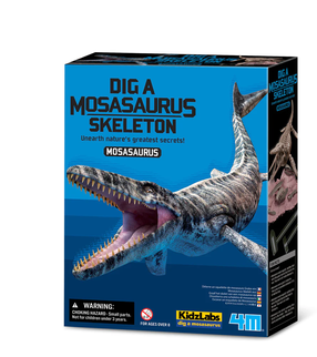 Avastaja komplekt 4M Dig A Mosasaurus Skeleton, mitmevärviline