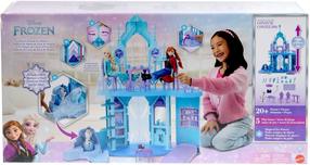 Кукольный домик Mattel Frozen Elsas Ice Castle, синий цв.
