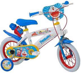 Bērnu velosipēds Toimsa Doraemon TB1256, zila krās./balta krās./sarkana krās., 12"