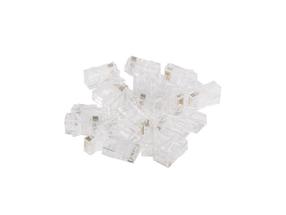 Otsik Lanberg RJ45 CAT.5E UTP PLUG 8P8C PASS THROUGH TYPE 100 pcs, läbipaistev v.