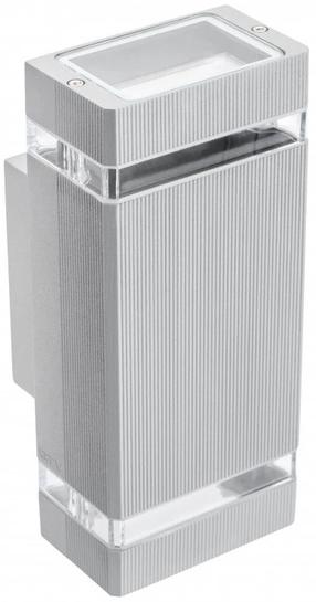 Sieninis lauko šviestuvas GTV Nessa, 50W, GU10, IP54, balta sp., 11 cm x 24.5 cm