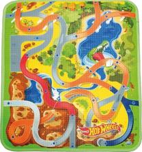 Žaidimų kilimėlis Mattel Hot Wheels 42022, 80 cm x 70 cm, įvairių spalvų