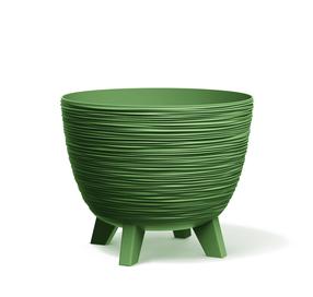 Gėlių vazonas Prosperplast Furu DFUR300-5615C, plastikinis, Ø 29 cm, žalia sp.