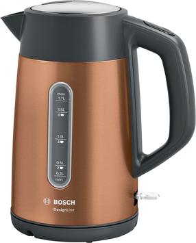 Elektrinis virdulys Bosch TWK4P439, 1.7 l, ruda sp./geltona sp.