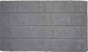 Коврик для ванной Saniplast Wall Perla, серый цв., 100 см x 55 см